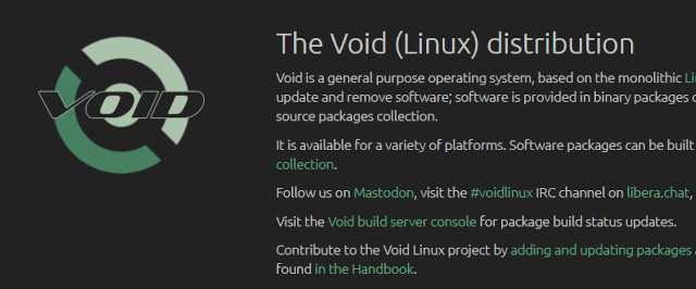  Sysform IT Void Linux